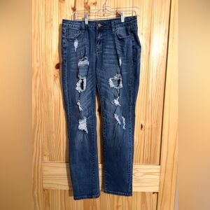 Mono B jeans distressed